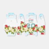 Hibiscus Hawiian Tropical | Aanpassing van de verj Bedankdoosjes (Uitgevouwen)