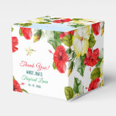 Hibiscus Hawiian Tropical | Feestbox Bedankdoosjes (Voorkant Zijde)