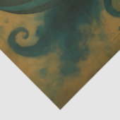 Hibiscus & Hete Luchtballon & Tentakels Decoupage Tissuepapier (Detail)