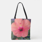Hibiscus Home Tote Bag (Achterkant)