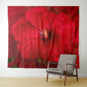 Hibiscus houdt van..... wandkleed (In Situ (horizontaal))