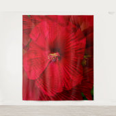 Hibiscus houdt van..... wandkleed (Voorkant)