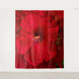 Hibiscus houdt van..... wandkleed