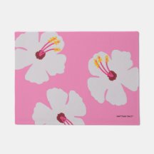 Hibiscus in het roze hondenvoer