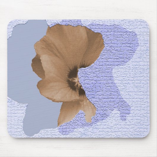 Hibiscus in Shadow Muismat (Voorkant)
