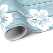 Hibiscus inpakpapier Driftwood Beach. (Rol Hoek)