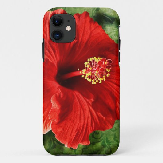 Hibiscus iPhone 5/5S, hard Xtreme Case-Mate iPhone Case (Achterkant)