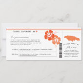 Hibiscus Jamaica Boarding Pass | Accommodaties Kaart (Voorkant)