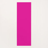 Hibiscus Jungle Hawaiian Tropical Floral - Magenta Yogamat (Achterkant)