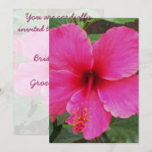 Hibiscus Kaart (Voorkant / Achterkant)