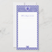 Hibiscus & kant BLAUW (Voorkant)