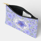 Hibiscus & kant BLAUW Etui (Open)