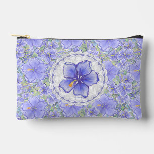 Hibiscus & kant BLAUW Etui