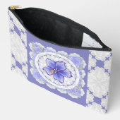 Hibiscus & kant BLAUW Etui (Open)