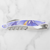 Hibiscus & kant BLAUW Kurkentrekker (Achterkant)