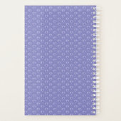 Hibiscus & kant BLAUW Planner (Achterkant)