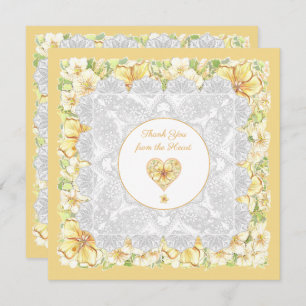 Hibiscus & kant GEEL