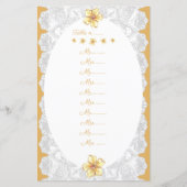 Hibiscus & kant GEEL (Voorkant)