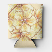 Hibiscus & kant GEEL