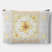 Hibiscus & kant GEEL Etui (Voorkant)