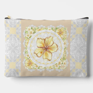 Hibiscus & kant GEEL Etui