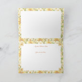 Hibiscus & kant GEEL Kaart (Binnen)