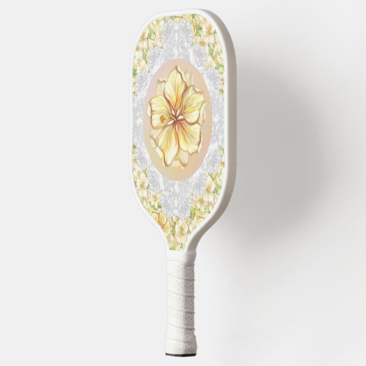 Hibiscus & kant GEEL Pickleball Paddle (Links)