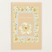 Hibiscus & kant GEEL Planner (Voorkant)