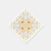 Hibiscus & kant GEEL Servet (Hoek)