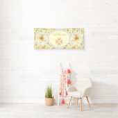 Hibiscus & kant GEEL Spandoek (Insitu)