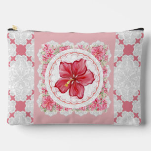 Hibiscus & kant ROOD Etui