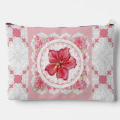 Hibiscus & kant ROOD Etui (Achterkant)