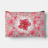 Hibiscus & kant ROOD Etui (Voorkant)