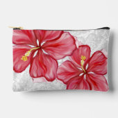 Hibiscus & kant ROOD Etui (Voorkant)