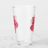 Hibiscus & kant ROOD Glas (Links)