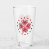 Hibiscus & kant ROOD Glas (Achterkant)