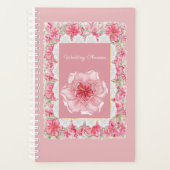 Hibiscus & kant ROOD Planner (Voorkant)