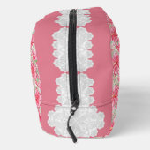 Hibiscus & kant ROOD Toilettasje (Rechts)