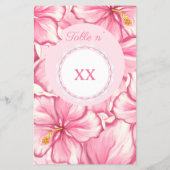 Hibiscus & kant ROZE (Achterkant)