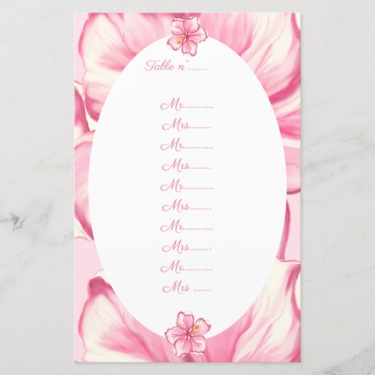 Hibiscus & kant ROZE (Voorkant)