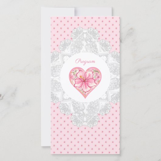 Hibiscus & kant ROZE (Achterkant)