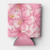 Hibiscus & kant ROZE Blikjeskoeler (Voorkant)