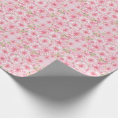 Hibiscus & kant ROZE Cadeaupapier (Hoek)