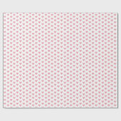 Hibiscus & kant ROZE Cadeaupapier (Vlak)