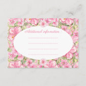 Hibiscus & kant ROZE Informatiekaartje (Achterkant)