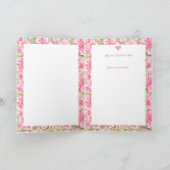 Hibiscus & kant ROZE Kaart (Binnen)