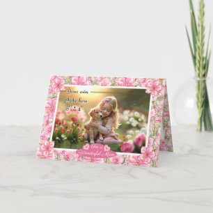 Hibiscus & kant ROZE Kaart