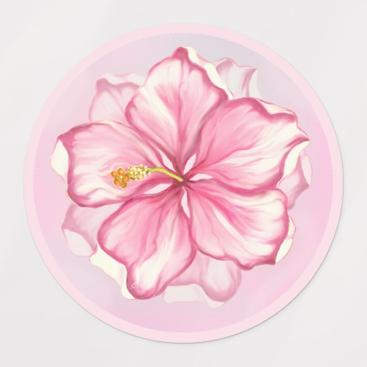 Hibiscus & kant ROZE Labels (Design 2)