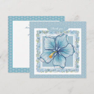 Hibiscus & kant TURQUOISE