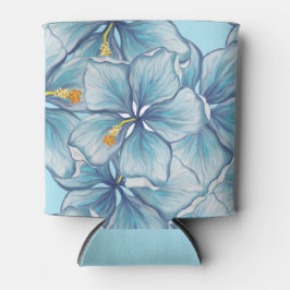 Hibiscus & kant TURQUOISE Blikjeskoeler